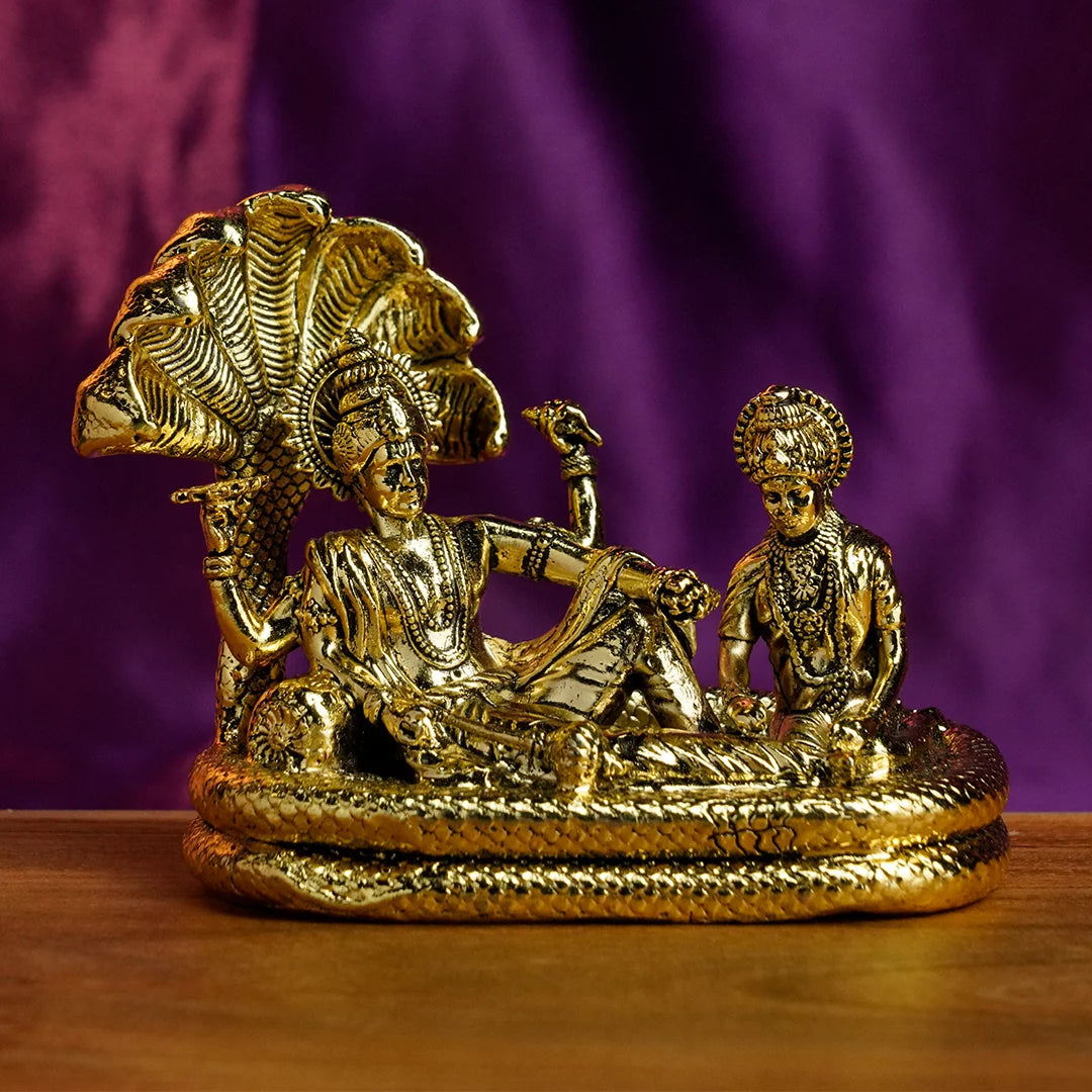 Vishnu With Sheshnagg Idol