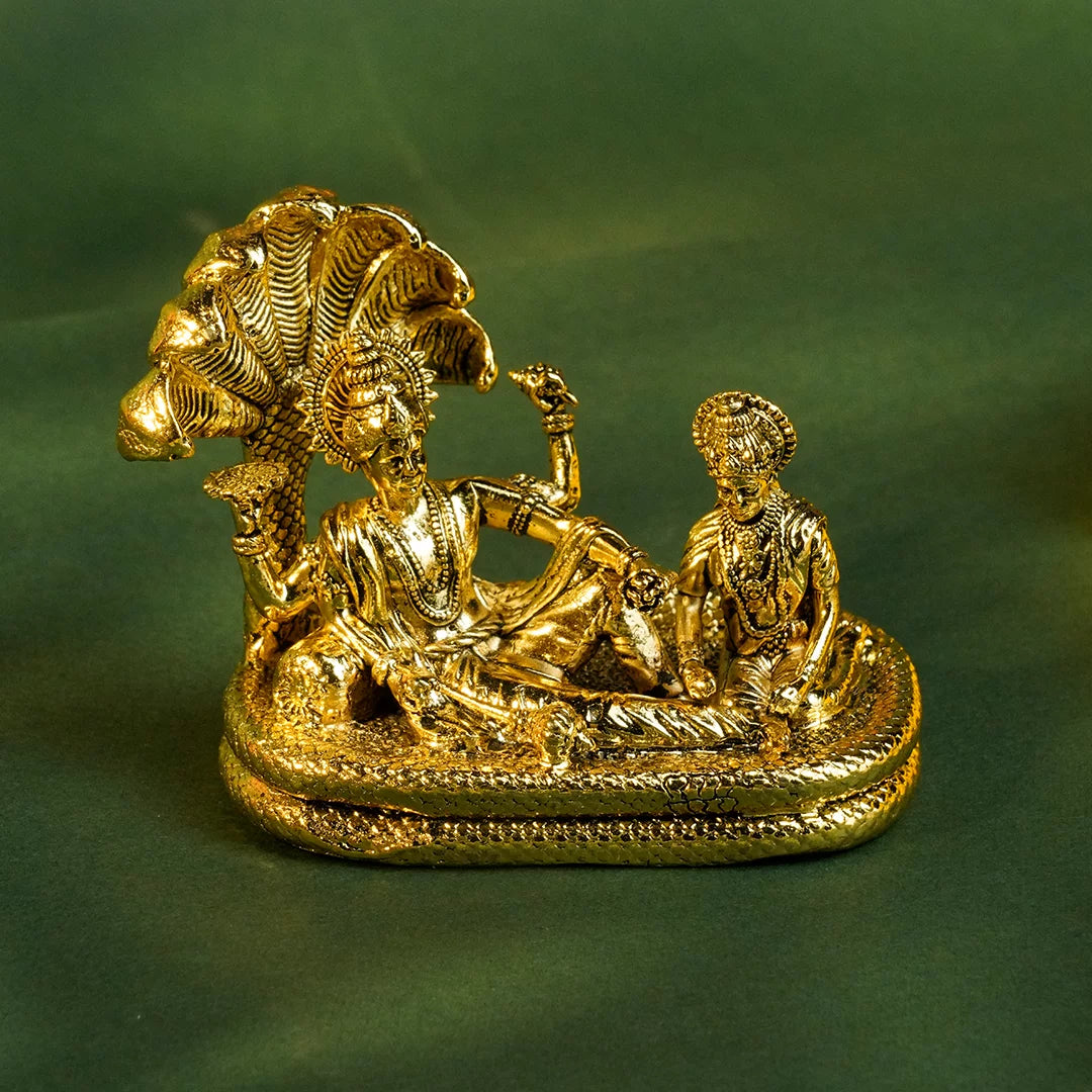 Vishnu With Sheshnagg Idol