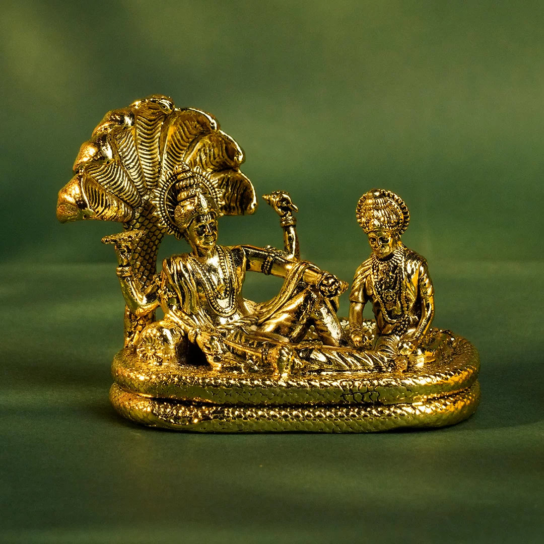Vishnu With Sheshnagg Idol