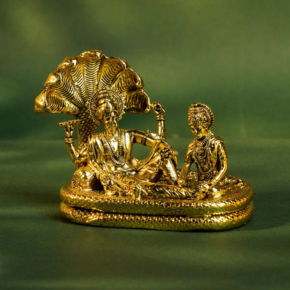 Vishnu With Sheshnagg Idol