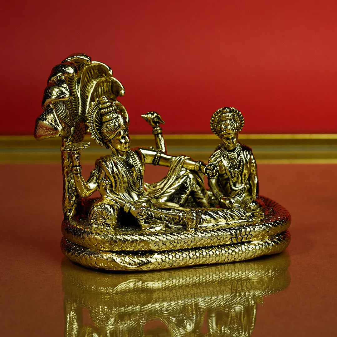 Vishnu With Sheshnagg Idol