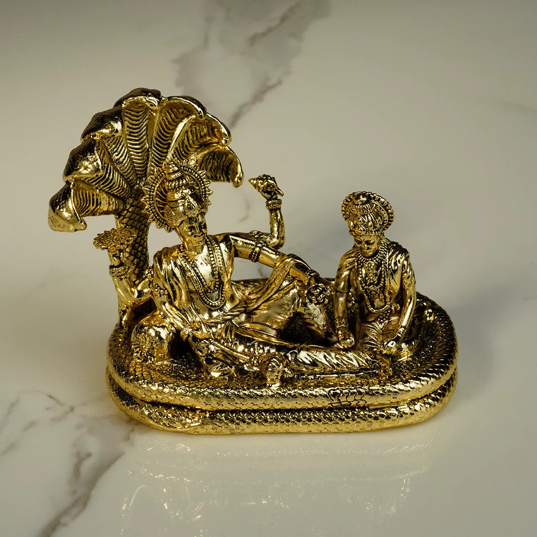 Vishnu With Sheshnagg Idol
