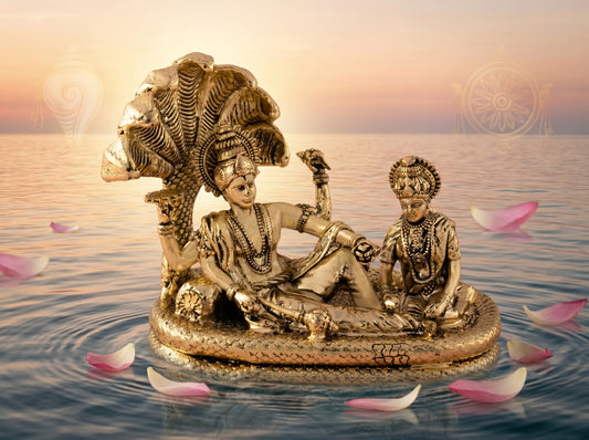 Vishnu With Sheshnagg (Hollow)